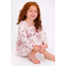 Rolypoly Gazelles Pembemelanj Kız Çocuk Pijama Takımı 5274-25200