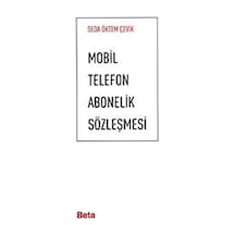 Mobil Telefon Abonelik Sözleşmesi / Seda Öktem Çevik
