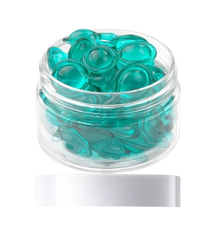 Gateesat Mavi Bakır Peptit Hyaluronik Asit Jel Serum 30 Kapsül Nemlendirici