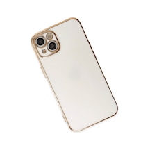 Apple iPhone Uyumlu - 14 Plus Kılıf Volet Silikon - Beyaz