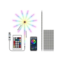 Uygulama Destekli Rgb Led Duvar Aydınlatması Yeni Nesil Sarı 58436151