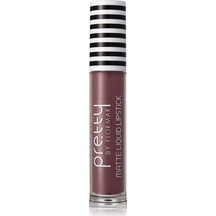 Flormar Yoğun Pigmentli Mat Likit Ruj - Pretty Matte Lipstick - 006 Flirty Pink- 8690604462766
