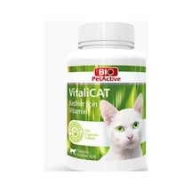 Bio Petactive Vitali Cat Kediler İçin Vitamin Çiğneme Tableti 150'li 75 G