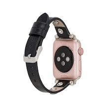 Bouletta Apple Watch Uyumlu Deri Kordon Solitaire 38-40-41Mm Ferr