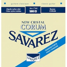 Savarez 500Cj New Cristal Corum High Tension Takım Tel Klasik