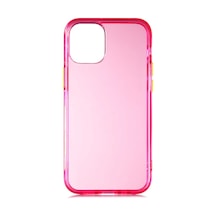 Apple Uyumlu iPhone 12 Mini Kılıf Zore Bistro Kapak-Pembe