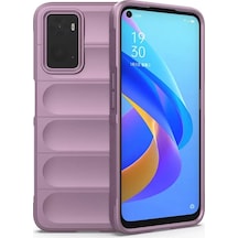 Realme 9i 4g Kılıf Optimum Silikon - Mor -