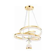 Eray Aydınlatma 6011-500 Tek Toplu Gold Led Avize Sarı