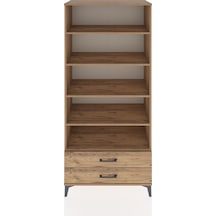 Hyperion Dolap 5 Raflı 2 Çekmeceli 88x44x195 Çam-çam Çam