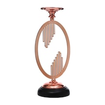 Vitale Bronz Çember Şamdan 12 12 32 Cm Ak.je0113