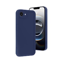Apple Uyumlu   iPhone 16e Kılıf Viera Silikon - Lacivert