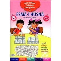 Esma-İ Hüsna - Zeka ve Dikkat Geliştirme Kart Oyunları 4 Kod:54