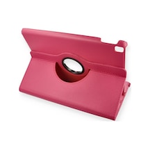 İpad Pro 13 2024 Kılıf 360 Tablet Deri Kılıf - Pembe Diğer