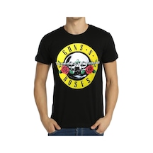 Bant Giyim - Guns N' Roses Siyah Erkek T-Shirt Tişört