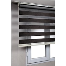 Acı Kahve Bambu Zebra Stor Kaliteli Güneşlik Perdele
