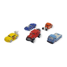 Alloy Racer 5'li Araç Seti - 780-513 Lisinya Kırmızı