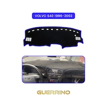 Volvo S40 1996-2002 Torpido Koruma Halısı Mavi Kenar
