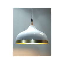 Krem Retro Rustik Modern Spor Metal Sarkıt Avize Siyah