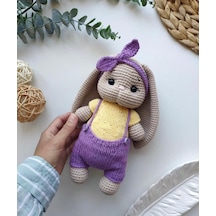 Amigurumi Tombik Tavşan - Mor