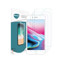 Apple İphone 8 Plus Ekran Koruyucu Nano Cam 3'lü Paket İphone 8 Plus İle Uyumlu Ekran Koruyucu