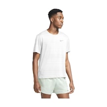 Nike M Nk Df Mıler Top Ss Erkek Beyaz T-shirt - CU5992-100 Beyaz
