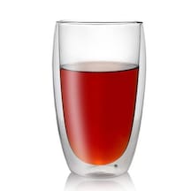 Epinox Isı Yalıtımlı Çift Katman Borosilikat Cam Bardak 450 Ml Çkb-450 Şeffaf