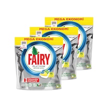 Fairy Platinum Limon Kokulu Bulaşık Makinesi Deterjanı 3 x 90 Tablet