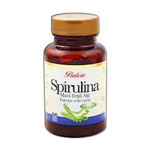 3 Kutu Balen Spirulina Tablet 740 Mg 100 Kapsül