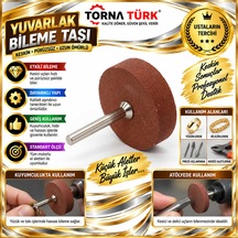 75 Mm Taşlama Taşı Ve Mili