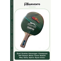 Özel Üretim Slazenger Champıon Ittf Onaylı Masa Tenis Raketi Maç Genç Sporu Oyun Aracı