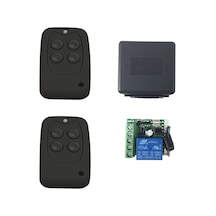 Rf Uzaktan Kumandalı 433mhz Röle Kartı 12/24v 2 Kumanda