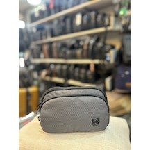 Trg Polo Gri Su Geçirmez Kumaş El Omuz Çantası Açık Gri