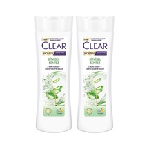 Women Kepeğe Karşı Etkili Şampuan Bitkisel Sentez Aloe Vera &amp Çay Ağacı Yağı 350 Ml 2li Paket