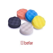 Befar Cırtlı Waffle Polisaj Süngeri Turucu 80mm 448021 80 25mm