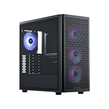 Cooler Master Elıte 502 750w 80+ Gold Pcıe 5.0 Argb Type-c Tempered Glass E-atx Siyah Kasa