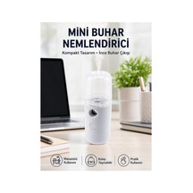 Mini Şarjlı Buhar Nemlendirici Taşınabilir Enerji Tasarruflu Kablosuz Kullan - Hs08378583-3 Renkli