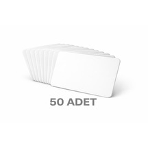Rfgate Nfc Kart Dijital Kartvizit Ntag213 Beyaz - 50 Adet