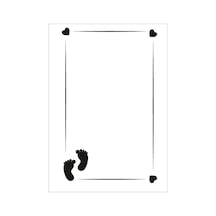 Cadence Çocuk Desen Stencil Şablon 21X30 Kcs-011