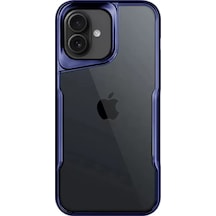 Newface Apple İphone 16 Kılıf Boyi Silikon Kapak - Lacivert