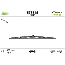 Silecek Süpürgesi - Fiat Uno, Punto, Doblo, Stilo, Croma, Fiorino, 124, Strada, Fullback, Palio, Siena, Duna, Elba, Gtv, 33, 145 - Valeo-575545