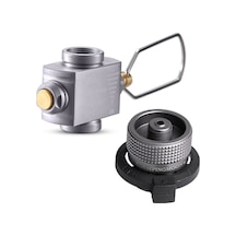 Z15 Gaz Tüpü Dolum Valfi Ve Z11 Adaptör Seti - Basınç Ayarlı Alüminyum Çok Renkli Çok Renkli