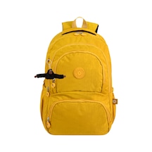 Sirt Cantasi Gunluk Cantasi Okul Cantasi Sari Galb Leather Sarı