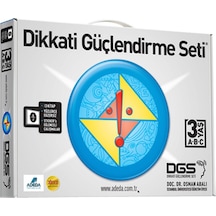 Dikkati Güçlendirme Seti - 3 Yaş - Osman Abalı - Adeda