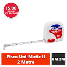 Fisco Uni-matic Iı 2 Metre Çelik Kısa Şerit Metre Um 2m