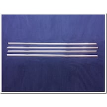 Markadan Mercedes C W204 Krom Cam Çıtası 2007-2014 4 Parça Paslan