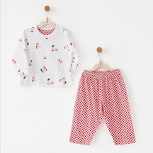 Andywawa Kız Bebek Takım 2 Parça Set Anw-ac26691 Kırmızı