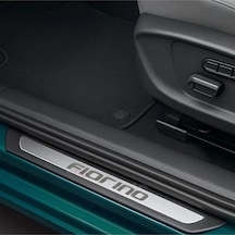 Fiat Fiorino & Qubo Uyumlu Krom Kapı Eşiği 4 Parça Paslanmaz Çelik Abs Çerçeve