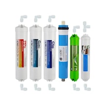 Kapalı Kasa Su Arıtma Cihazı 6 Lı Inline Filtresi Seti 6 Aşamalı 525067255