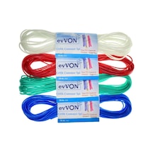 Evvon 10m Çelik Çamaşır İpi Renkli