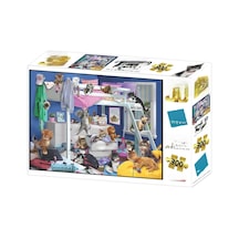 Yatak Odası Kedileri Puzzle 300 Parça